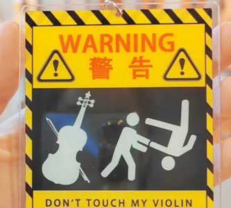 Violin warning